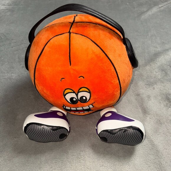Vtg iFlops Fanatics Share The Tunes Basketball Wired SPEAKER Plush Stuffed Toy - Picture 1 of 11
